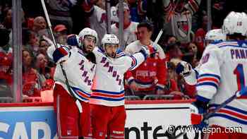 Rangers polish off Caps for first sweep since '07