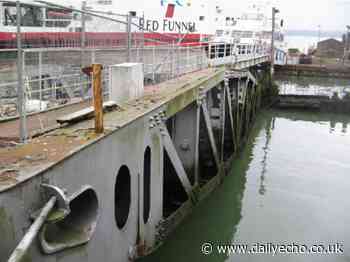 Southampton: Part of Mulberry harbour 'rotting' at Town Quay