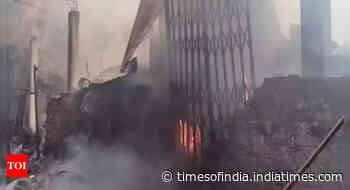 Fire breaks out at godown in Kolkata; no one injured