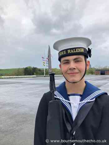 Bournemouth teenager Alfie Mundy embarks on naval career
