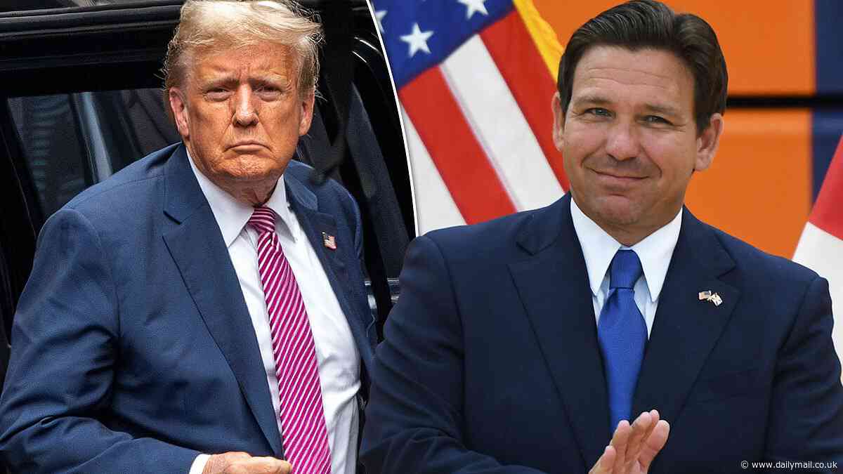 The Floridian powerhouses UNITE: Trump and DeSantis secretly meet for the first time in months... as it's revealed whether the Gov. will help ex-president run in the 2024 election