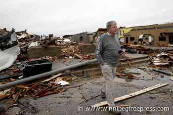 Oklahoma towns hard hit by tornadoes begin long cleanup after 4 killed in weekend storms