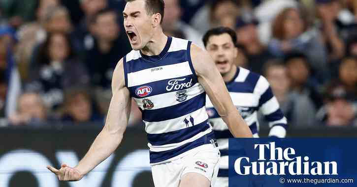 Geelong find fresh ways to defy AFL’s law of gravity in rise to top of ladder | Jonathan Horn
