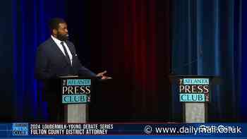 Somewhere better to be, Fani? Under fire Willis mysteriously SKIPS Fulton County DA debate leaving challenger awkwardly talking to an empty podium