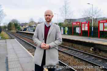 Pendle and Clitheroe Labour man in Colne/Skipton rail vow
