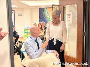 Patient marries partner in Worthing Hospital chapel