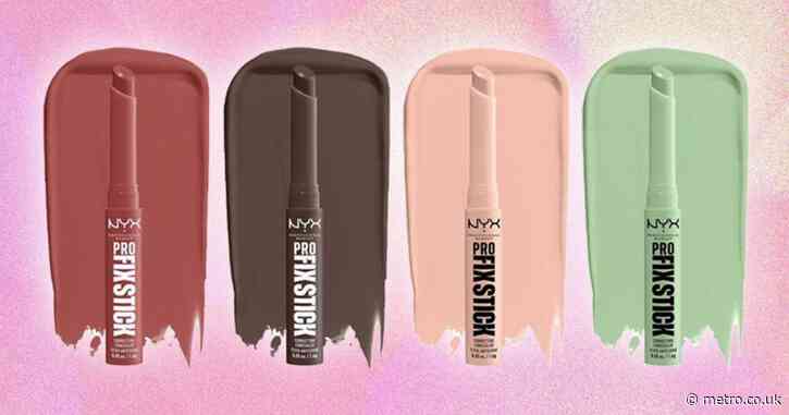 NYX have dropped a new £6.99 colour correcting concealer that gives a ‘flawless finish’