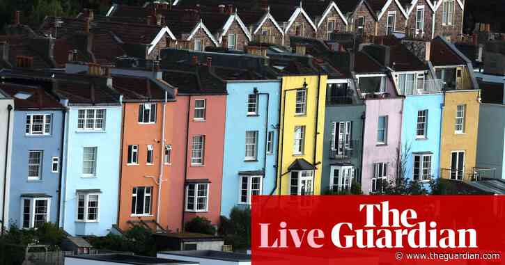 UK house prices ‘under downward pressure’ after jump in mortgage payments – business live