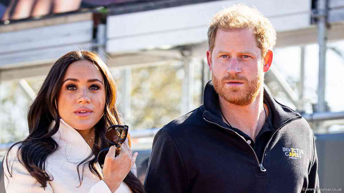 Prince Harry fans joke Damian Lewis joining the Duke at Invictus service will 'pick up some tips for a future role' - after royal said wanted the Hollywood star to play him in The Crown