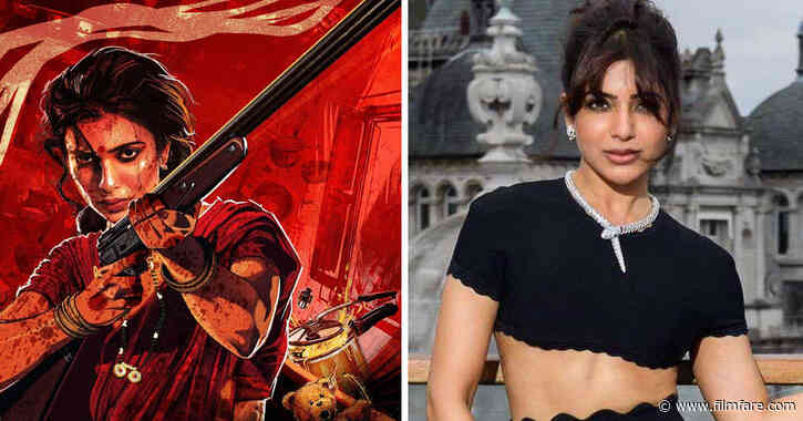 Samantha announces next film Bangaram drops badass first look