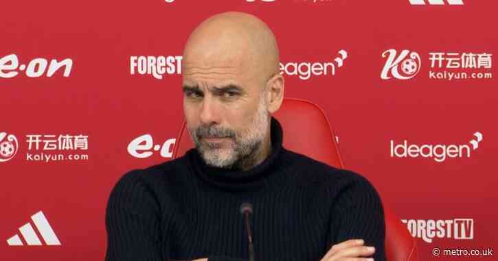 Pep Guardiola makes Arsenal prediction after Man City beat Nottingham Forest