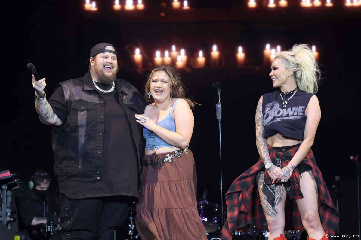 Jelly Roll surprises daughter at Stagecoach with special birthday tribute: ‘Cool dad points’