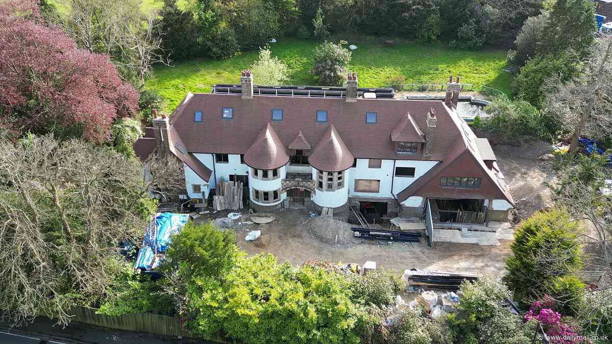JLS star Oritsé Williams' former £3million home which was ravaged by fire is being redeveloped into luxury mansion with cinema, shrine and games room after it was snapped up by new owners for £500k