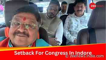 BJP`s Surgical Strike On Congress In Indore, Candidate Switches Side Ahead Of Voting