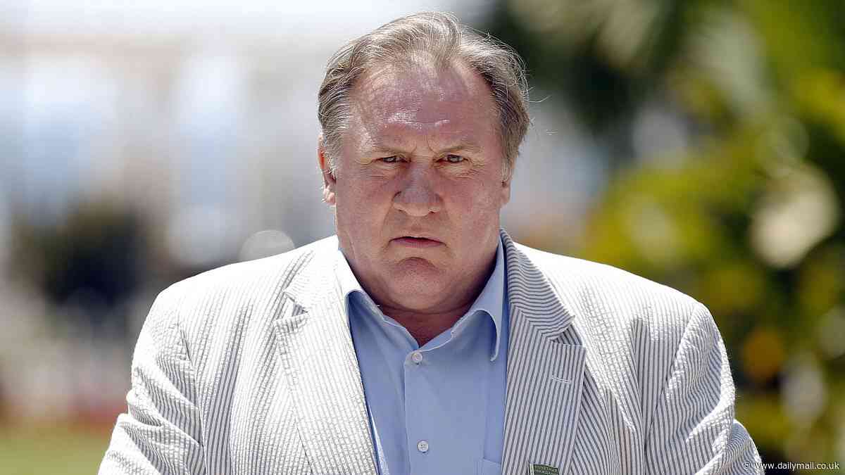 French movie legend Gerard Depardieu, 75, is placed in custody in Paris over claims he sexually assaulted two female production workers on film sets
