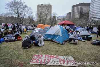 In the news today: Pro-Palestinian encampment at Montreal’s McGill University