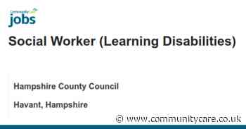 Social Worker (Learning Disabilities)