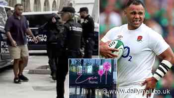 England rugby star Billy Vunipola released on bail after SLAPPING a police officer during violent incident at pub in Majorca with eight police officers and two shots of a taser needed to subdue 20-stone athlete after he 'threatened customers and staff '