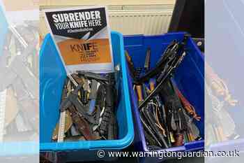 Knife haul handed into police for destruction after house clearance