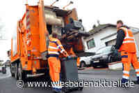Müllabfuhr verschiebt sich in Wiesbaden durch Feiertag