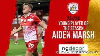 AIDEN MARSH NAMED 23/24 YOUNG PLAYER OF THE SEASON