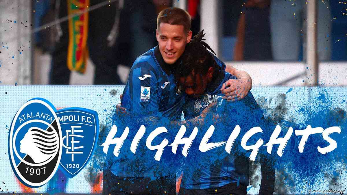 Rigore di PAŠALIĆ, assolo di LOOKMAN: 3 punti 🔥 | Atalanta-Empoli 2-0 | Highlights