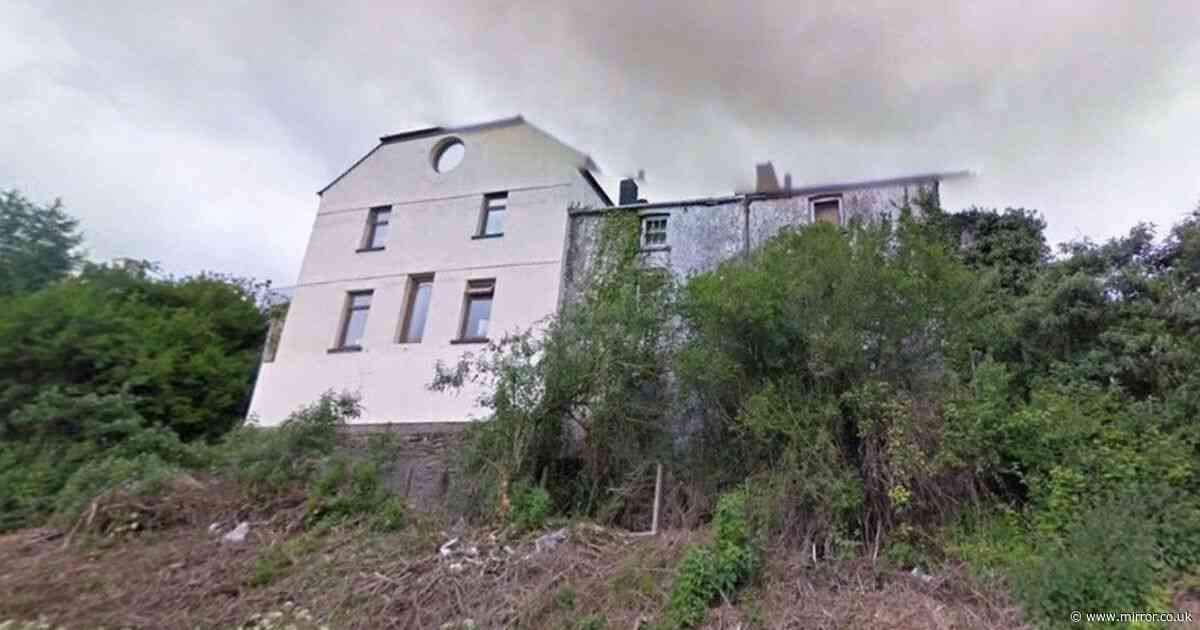 Row of derelict cottages too dangerous to enter going to auction with £0 guide price