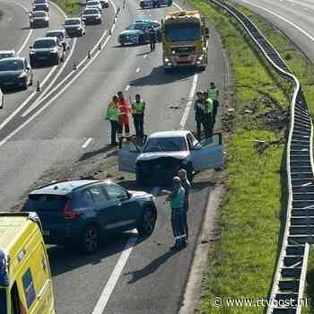 112 Nieuws: Vanochtend aanrijding op de A1, vanmiddag verkeershinder verwacht