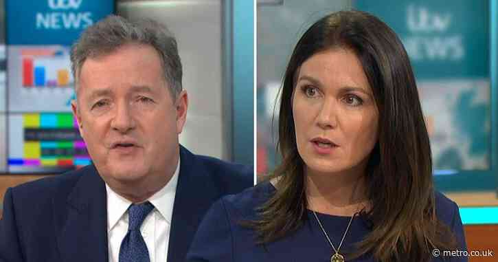 Piers Morgan makes his feelings about Good Morning Britain crystal clear to Susanna Reid