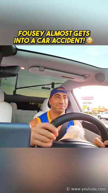 Fousey ALMOST Gets Into A Car Accident!