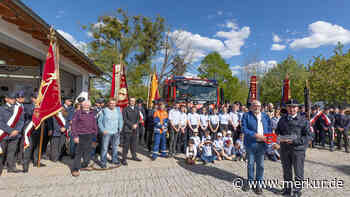 Unterbrunner feiern ihr neues Feuerwehrfahrzeug