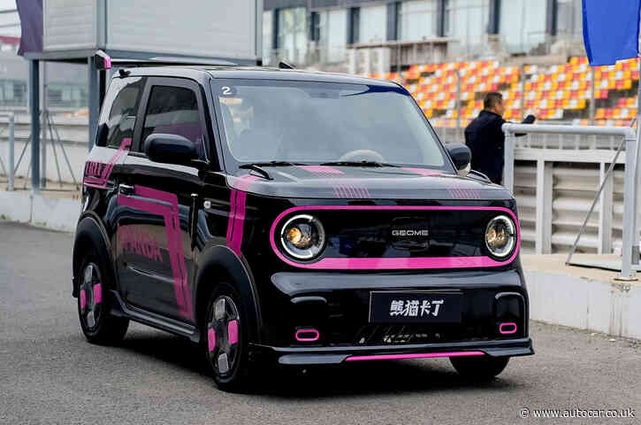 Inside China's £6k mini-EVs: Geely Geometry Panda driven