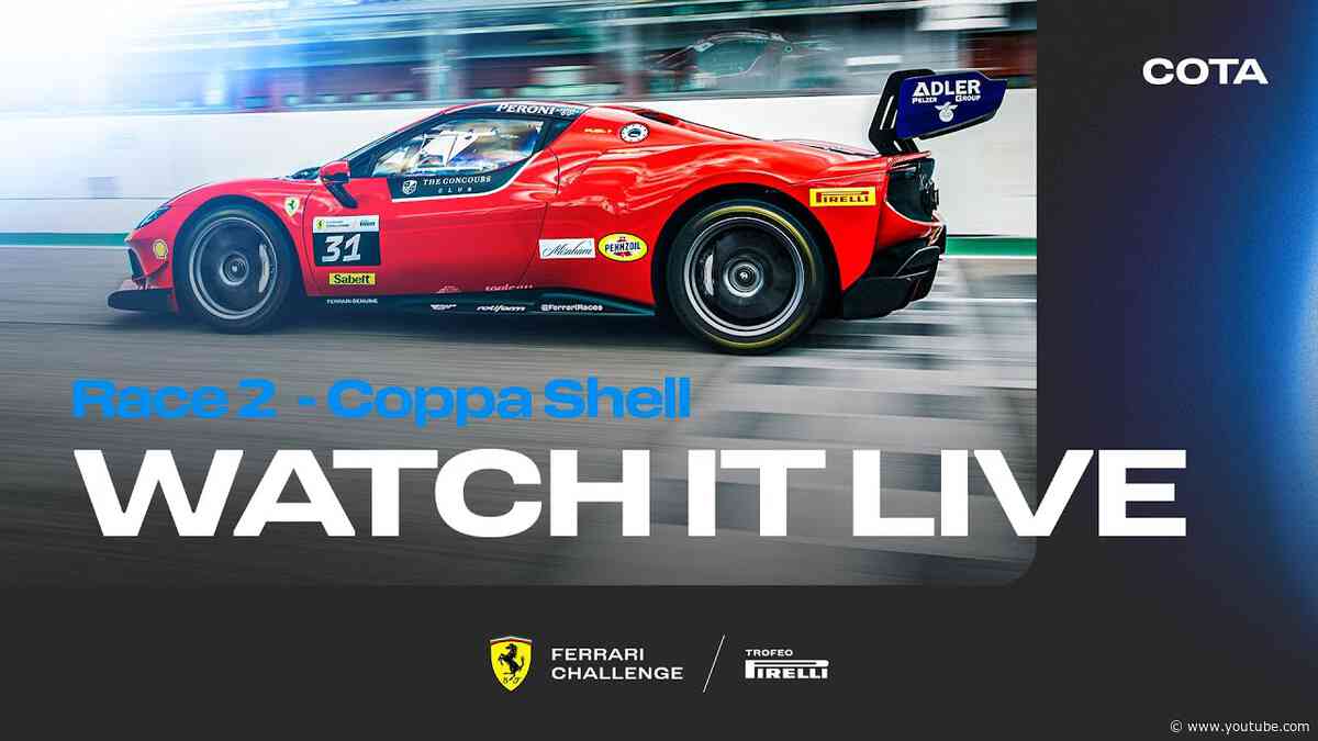 Ferrari Challenge North America Round 1 - Cota, Race 2 – Shell