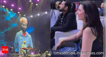 Mahira drops video from Arijit Singh's concert