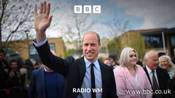 Prince William pays Rowley Regis school a visit