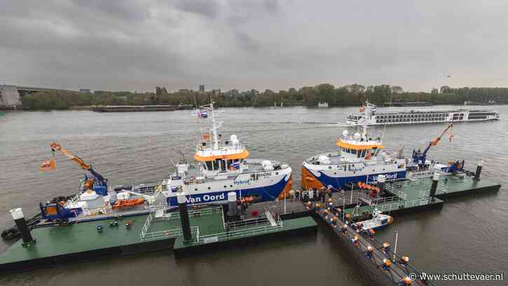 Van Oord doopt twee nieuwe waterinjectie-baggerschepen