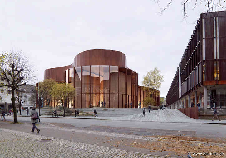 Geschwungene Form in Bergen
 - Henning Larsen Architects erweitern Kunst- und Musikhaus