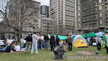 McGill University says pro-Palestinian demonstrators 'refuse' to collaborate, encampment violates policies