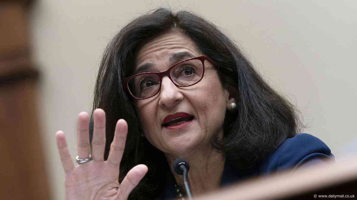Columbia University President Minouche Shafik begs protesters to 'voluntarily disperse' again as she's slammed for failing to crack down on pro Palestine 'agitators' holding the campus hostage