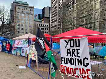McGill considering 'next steps' as pro-Palestinian encampment persists