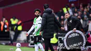 Revealed: Lip reader claims to have identified what Mohamed Salah said to Jurgen Klopp to ignite their furious touchline spat... and explains why he was so riled up during the feisty row