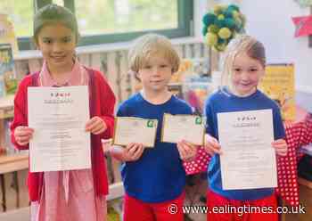 Acton primary school children win short story awards