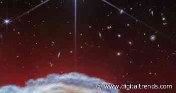 James Webb captures the edge of the beautiful Horsehead Nebula
