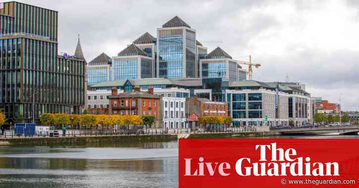 Ireland emerges from technical recession; Tesla shares jump 12% after Musk’s China trip – business live