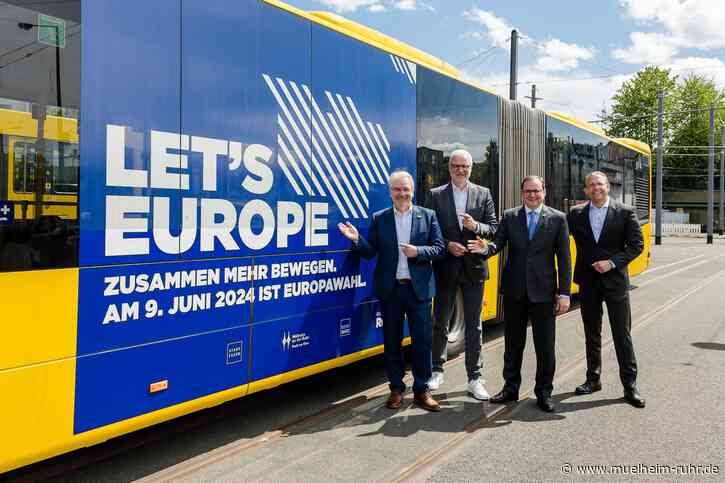 Stadt Mülheim unterstützt Europakampagne des RVR