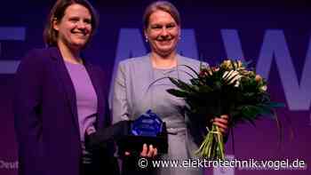 Yvonne Groth mit Engineer Woman Award ausgezeichnet