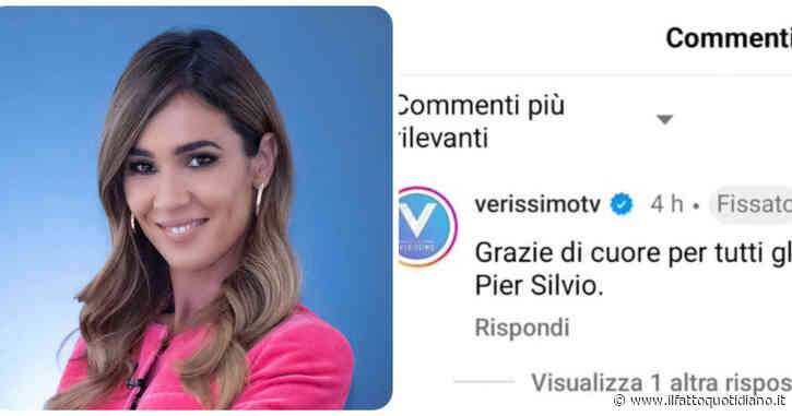 Silvia Toffanin fa gli auguri di compleanno al marito Pier Silvio Berlusconi. Lui risponde sul profilo di “Verissimo”