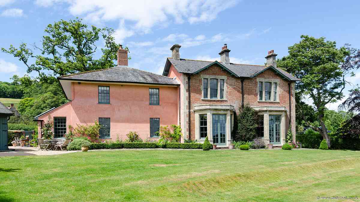 Want to live Far from the Madding Crowd? Rectory which featured in a Thomas Hardy novel before being converted into a six-bed home with its own swimming pool hits the market for £2.65m