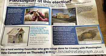 Blackburn Conservative leaflet has wrong date for election