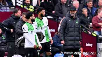 Mohamed Salah's touchline spat with Jurgen Klopp is inexcusable. He crossed a line no player should ever cross by behaving like a spoilt child, writes OLIVER HOLT